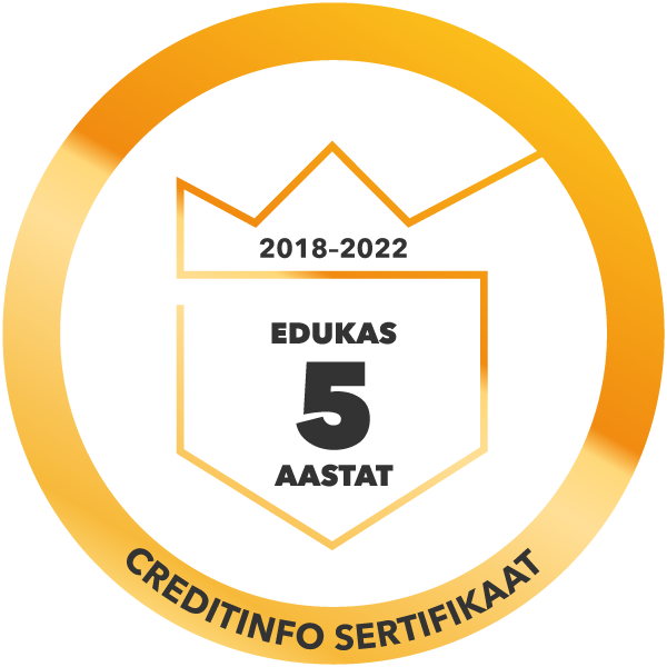 Edukas Eesti Ettevõte 2018 - 2022