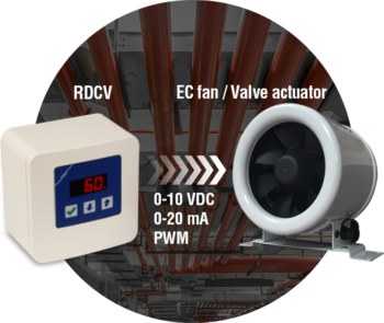 Ventilaatori kiiruseregulaator RDCV